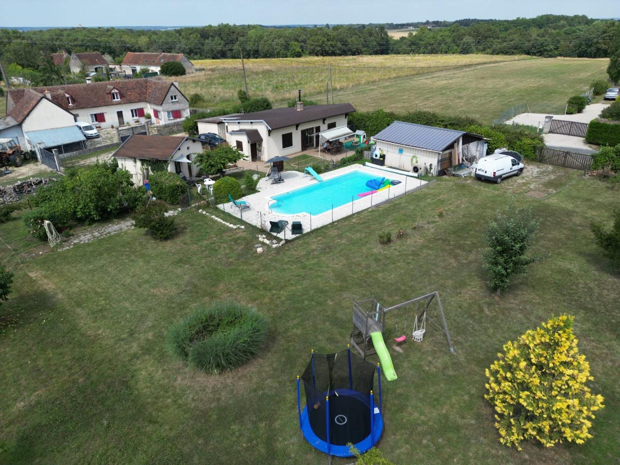 Studio Proche Beauval Et Chateaux De La Loire Francueil Екстериор снимка